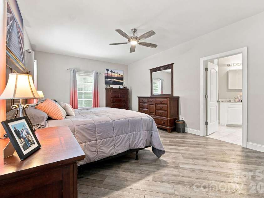295 Idlewood Drive, Marion, NC 28752.  MLS# CAR4412940, YatesRealty ID 43791. Primary suite looking towards luxury Bath
