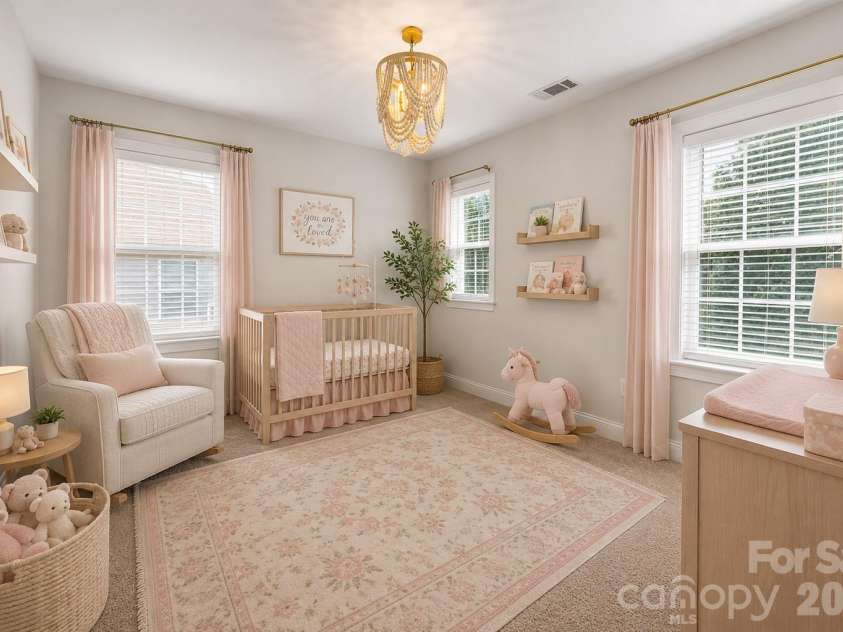 9513 Seamill Road, Charlotte, NC 28278.  MLS# CAR4408705, YatesRealty ID 43794. Bedroom 2