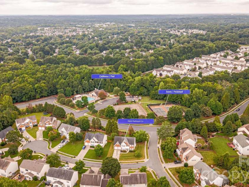 7633 Rathburn Lane, Charlotte, NC 28277.  MLS# CAR4411493, YatesRealty ID 43808. 