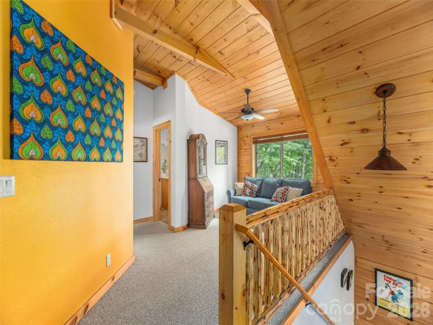 332 Gadohi Trail, Maggie Valley, NC 28751.  MLS# CAR4414080, YatesRealty ID 43811. Loft - great office or sleeping space