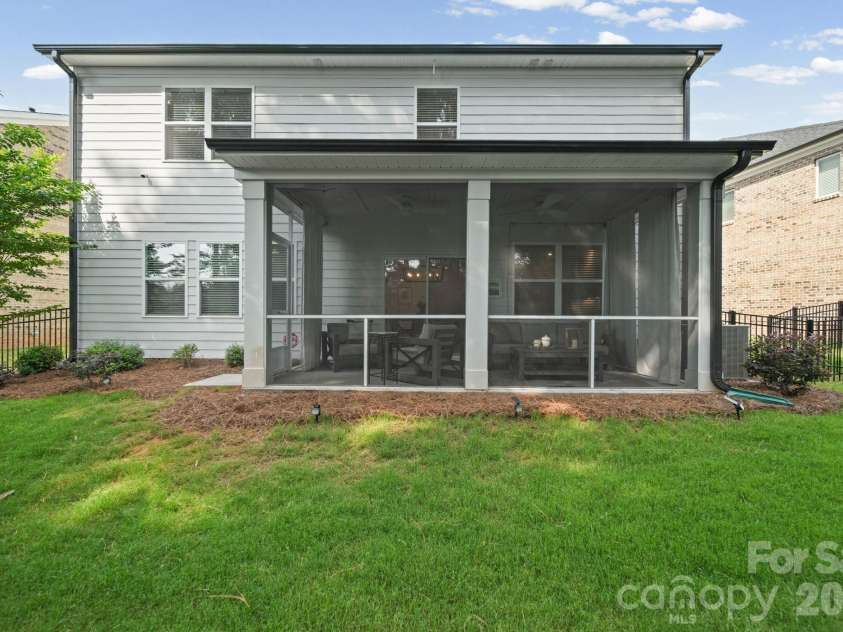8114 Franklin Trail Street, Charlotte, NC 28227.  MLS# CAR4412837, YatesRealty ID 43815. Backyard