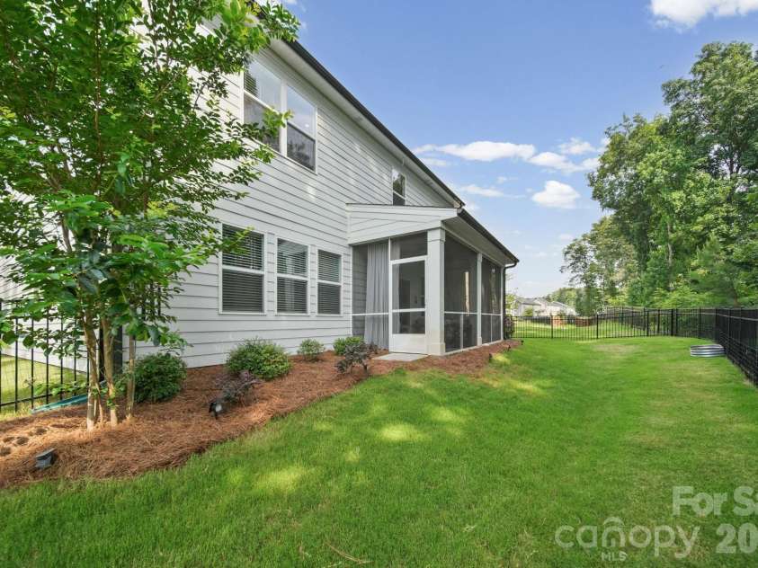 8114 Franklin Trail Street, Charlotte, NC 28227.  MLS# CAR4412837, YatesRealty ID 43815. Backyard