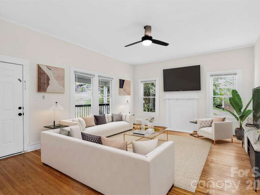 58 Skipwith Street, Concord, NC 28025.  MLS# CAR4413549, YatesRealty ID 43818. Huge Living Area (virtually staged)