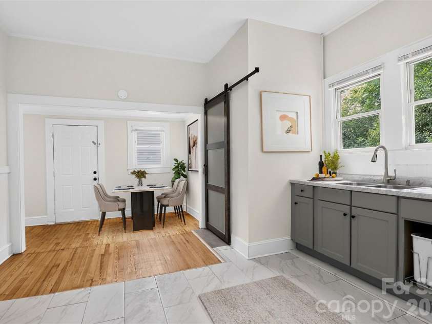 58 Skipwith Street, Concord, NC 28025.  MLS# CAR4413549, YatesRealty ID 43818. Kitchen (virtually staged)