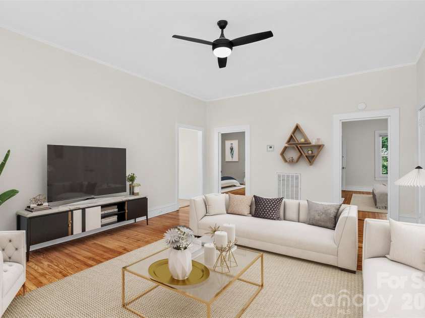 58 Skipwith Street, Concord, NC 28025.  MLS# CAR4413549, YatesRealty ID 43818. Living Area (virtually staged)
