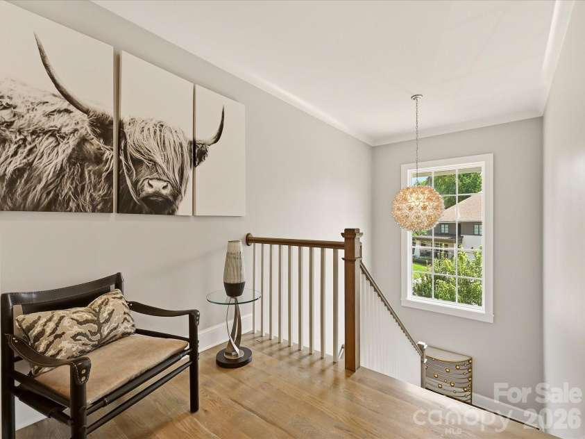 2820 Irby Drive, Charlotte, NC 28209.  MLS# CAR4413472, YatesRealty ID 43825. Third Floor Landing