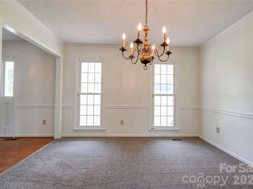 144 Oak Point Drive, Cherryville, NC 28021.  MLS# CAR4412077, YatesRealty ID 43836. Dining Room