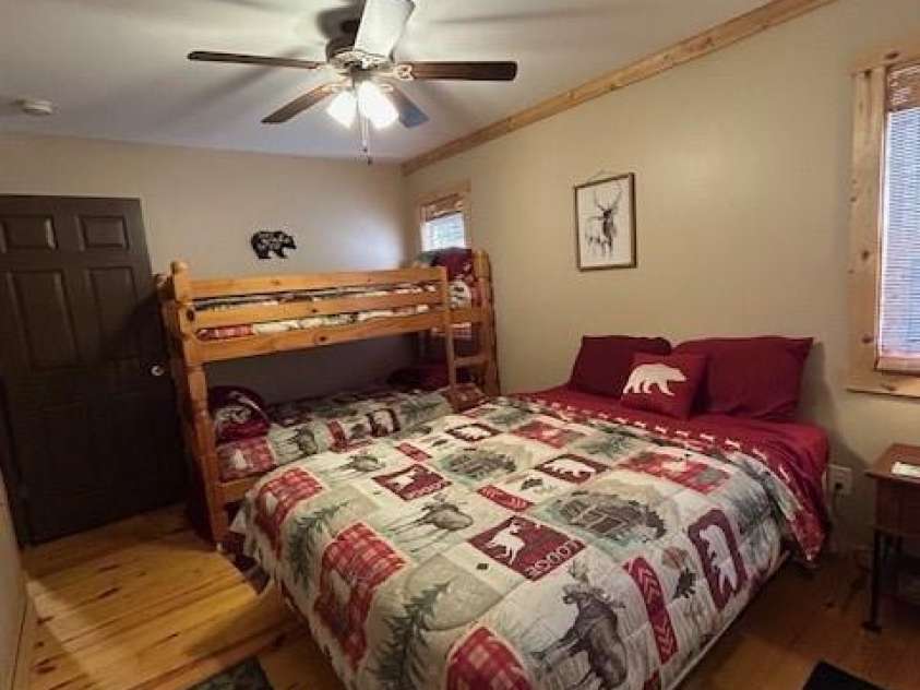 116 Minerva Lane, Sapphire, NC 28774.  MLS# CAR4237813, YatesRealty ID 4384. Guest bedroom
