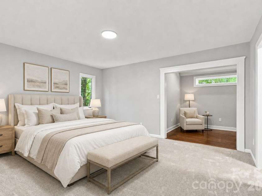 9110 Raintree Lane, Charlotte, NC 28277.  MLS# CAR4408617, YatesRealty ID 43847. Vitually staged