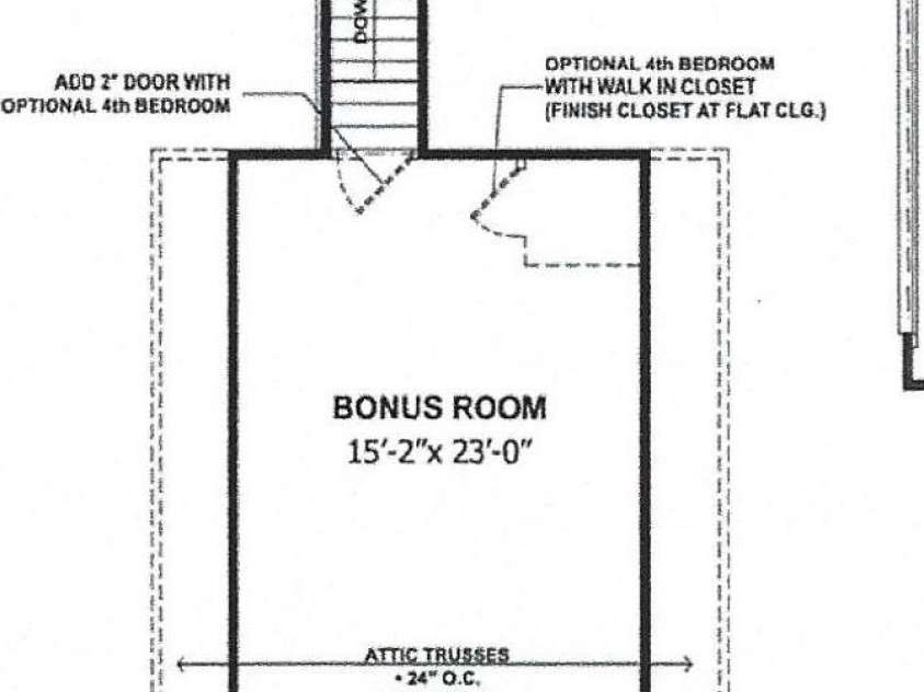 265 Corrie Ann Drive, Concord, NC 28027.  MLS# CAR4414332, YatesRealty ID 43848. Standard 2 Car Bonus / BR#4