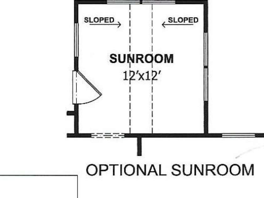 265 Corrie Ann Drive, Concord, NC 28027.  MLS# CAR4414332, YatesRealty ID 43848. The Sunroom is available or can be built as a Main Level 4th Bedroom