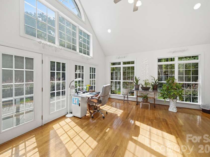 2806 Iveywood Drive, Monroe, NC 28110.  MLS# CAR4401882, YatesRealty ID 43851. Beautiful sunroom