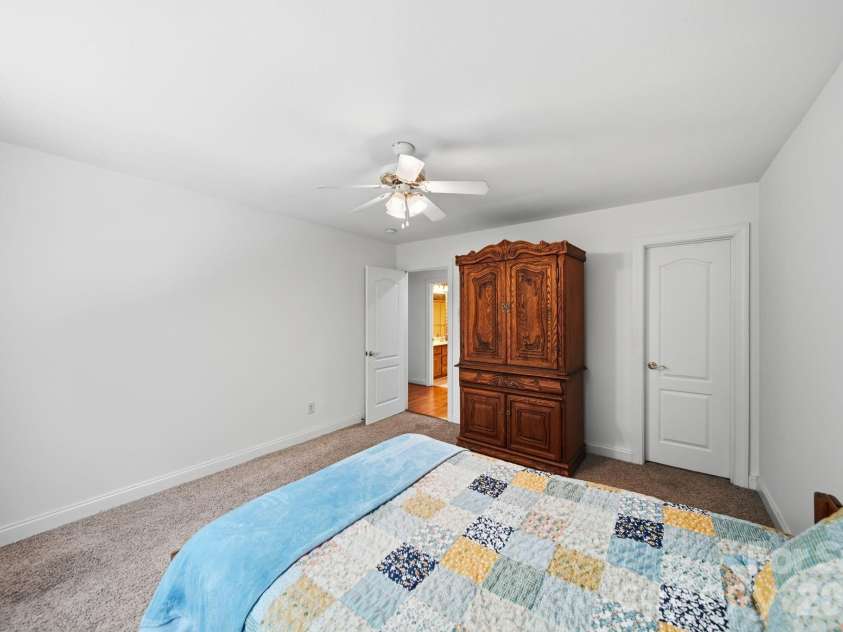 2806 Iveywood Drive, Monroe, NC 28110.  MLS# CAR4401882, YatesRealty ID 43851. Bedroom #3 upstairs