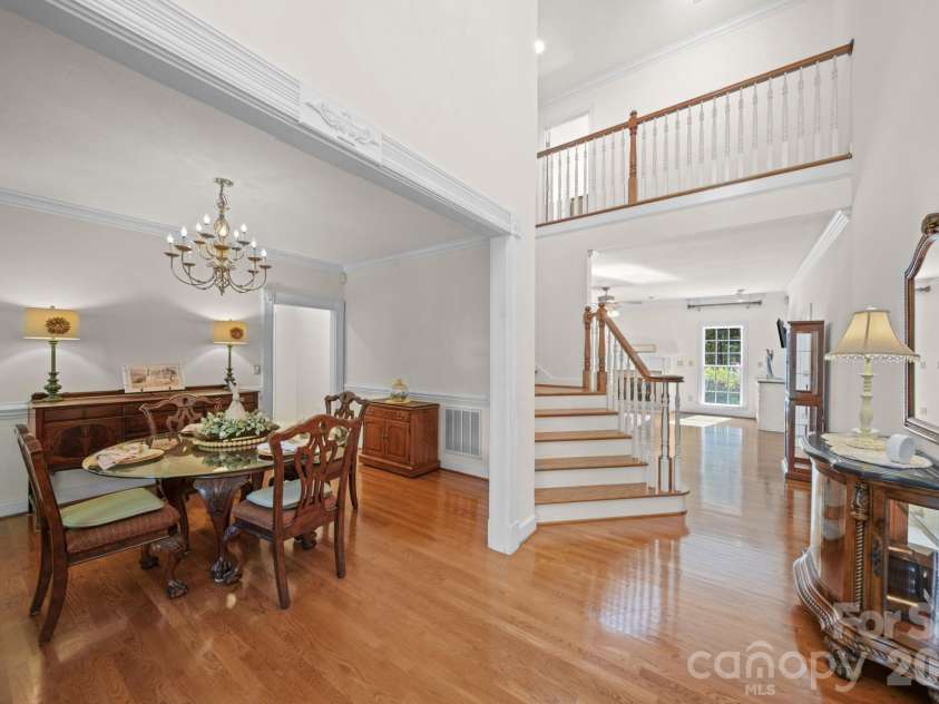 2806 Iveywood Drive, Monroe, NC 28110.  MLS# CAR4401882, YatesRealty ID 43851. Dining room