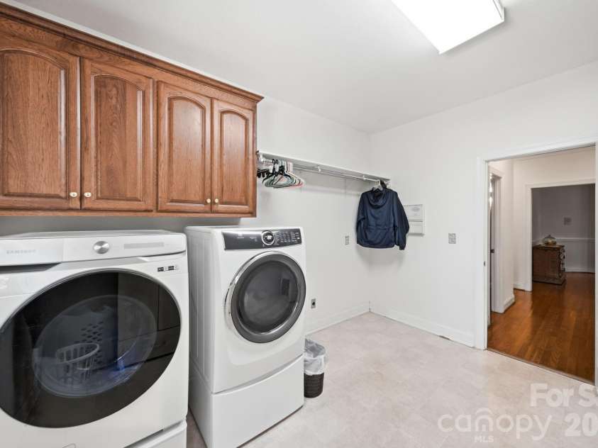 2806 Iveywood Drive, Monroe, NC 28110.  MLS# CAR4401882, YatesRealty ID 43851. First floor laundry room