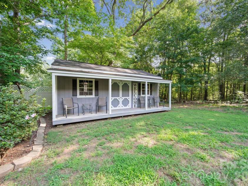 2806 Iveywood Drive, Monroe, NC 28110.  MLS# CAR4401882, YatesRealty ID 43851. Shed