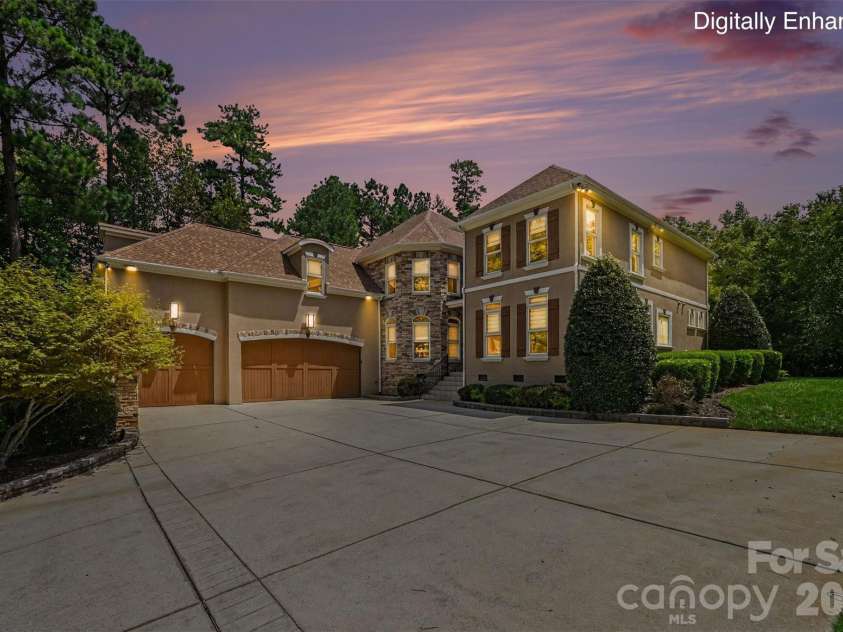 288 Indian Trail, Mooresville, NC 28117.  MLS# CAR4401881, YatesRealty ID 43852. Twilight