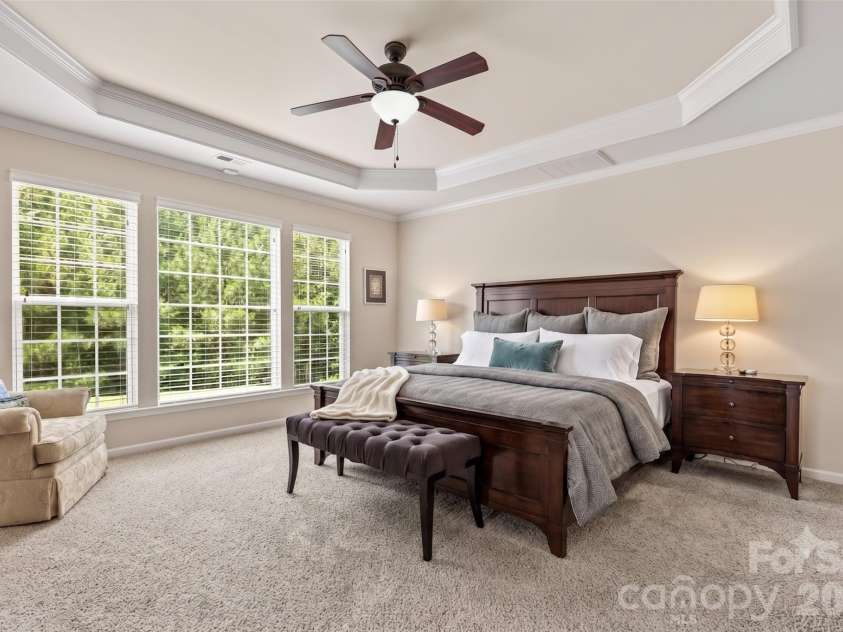 2096 Kennedy Drive, Indian Land, SC 29707.  MLS# CAR4398790, YatesRealty ID 43857. Virtual staged bed