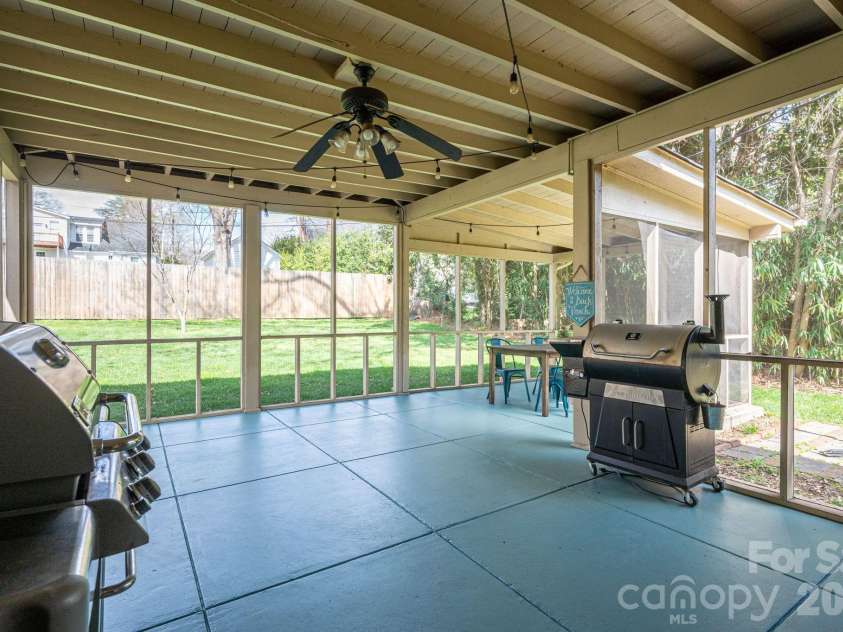 825 Hawthorne Road, Shelby, NC 28150.  MLS# CAR4355488, YatesRealty ID 4386. Screen patio