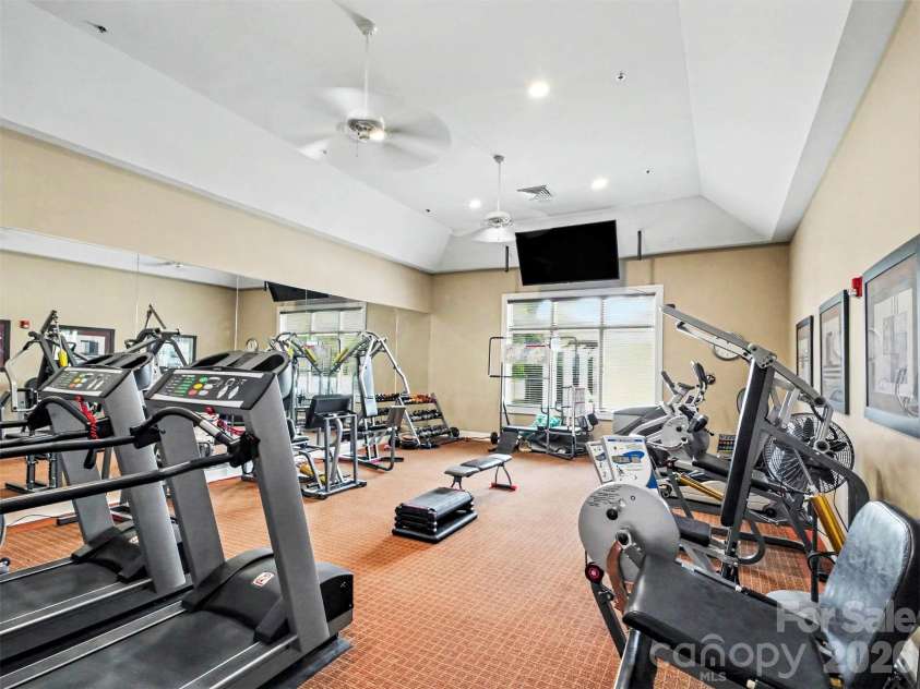 834 Platinum Drive, Fort Mill, SC 29708.  MLS# CAR4382795, YatesRealty ID 43860. Community Gym