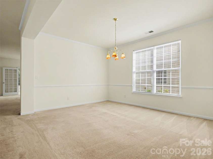 834 Platinum Drive, Fort Mill, SC 29708.  MLS# CAR4382795, YatesRealty ID 43860. Dining Room
