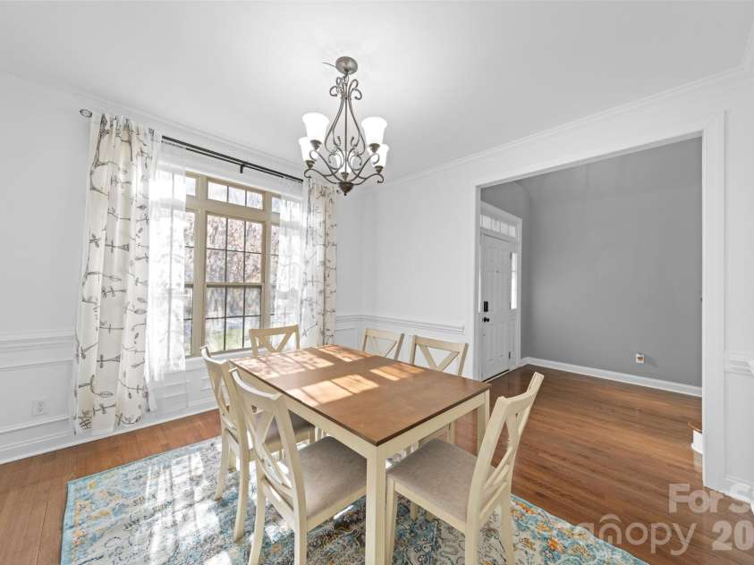 217 Edenshire Court, Indian Trail, NC 28079.  MLS# CAR4342987, YatesRealty ID 4387. Dining Room