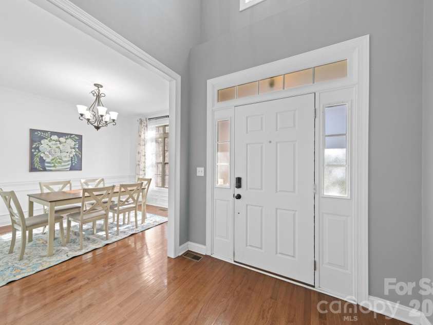 217 Edenshire Court, Indian Trail, NC 28079.  MLS# CAR4342987, YatesRealty ID 4387. Front Entry
