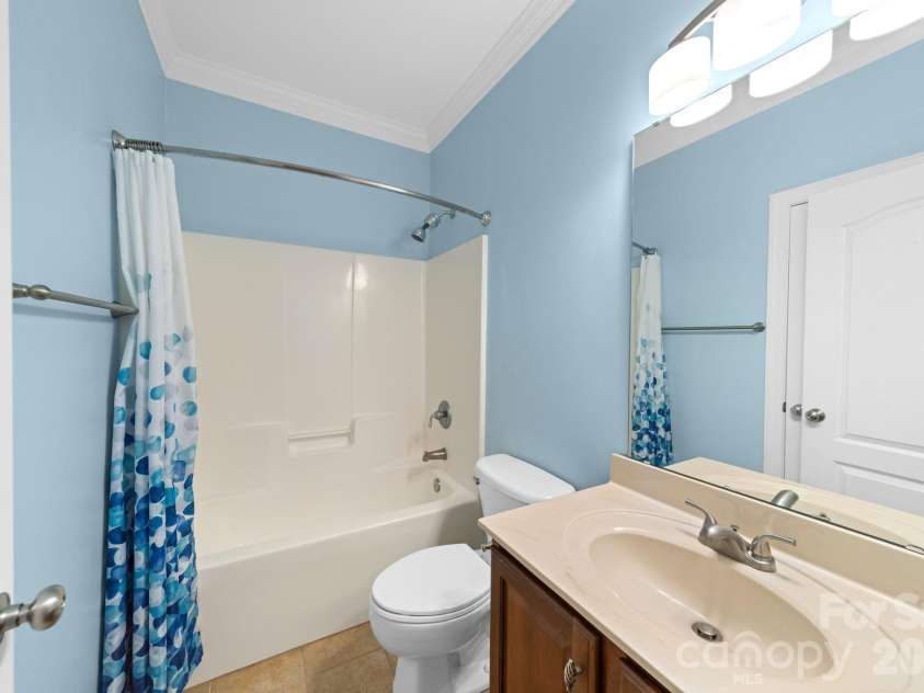 217 Edenshire Court, Indian Trail, NC 28079.  MLS# CAR4342987, YatesRealty ID 4387. Guest Bath