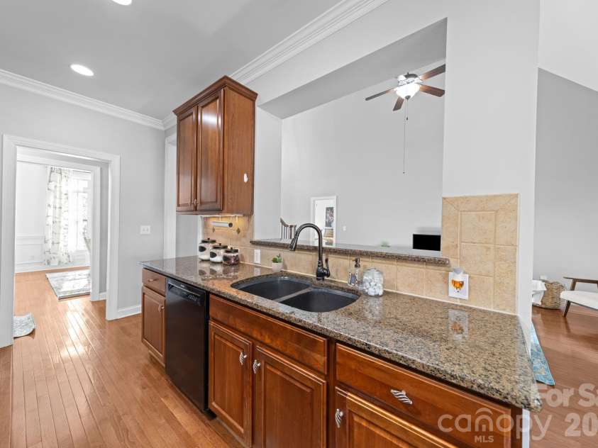 217 Edenshire Court, Indian Trail, NC 28079.  MLS# CAR4342987, YatesRealty ID 4387. Kitchen