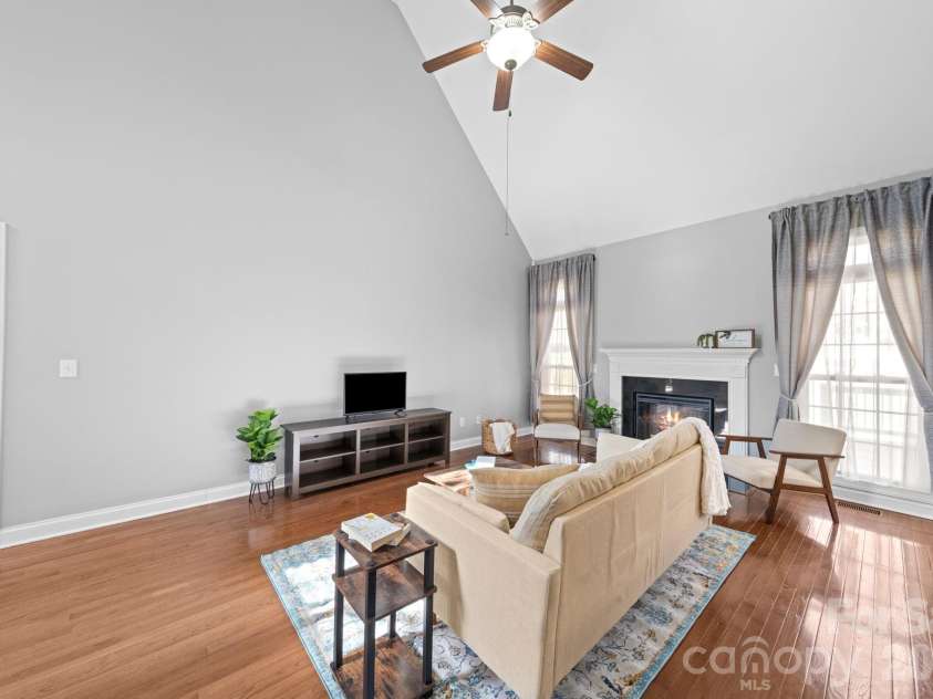 217 Edenshire Court, Indian Trail, NC 28079.  MLS# CAR4342987, YatesRealty ID 4387. Living Room