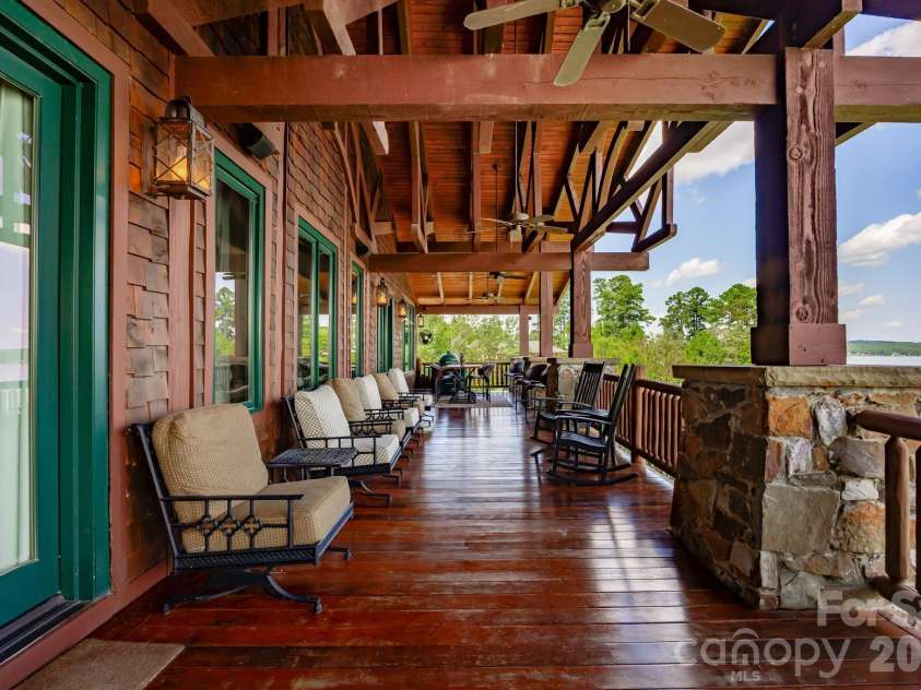 197 Smooth Rock Point, Ridgeway, SC 29130.  MLS# CAR4412081, YatesRealty ID 43870. Lake View Porch