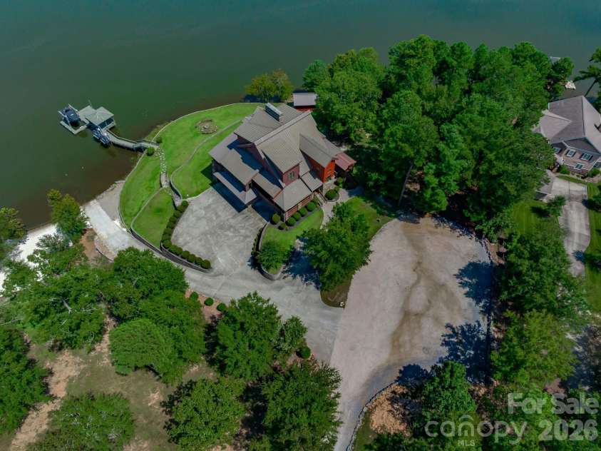 197 Smooth Rock Point, Ridgeway, SC 29130.  MLS# CAR4412081, YatesRealty ID 43870. Sky view of the property