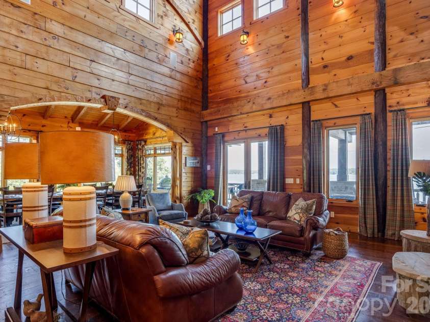 197 Smooth Rock Point, Ridgeway, SC 29130.  MLS# CAR4412081, YatesRealty ID 43870. View of Den and Dining area