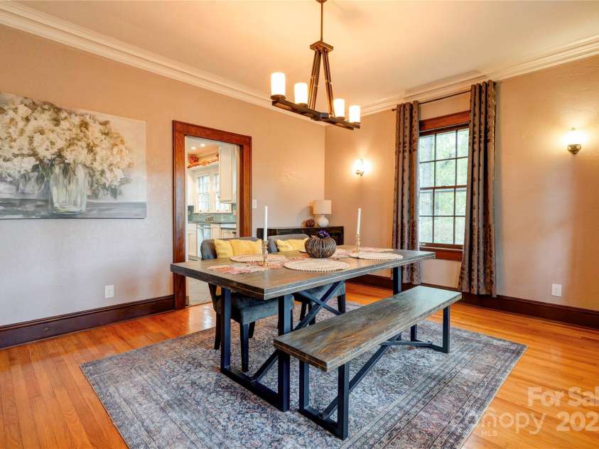 304 Belvedere Avenue, Shelby, NC 28150.  MLS# CAR4310966, YatesRealty ID 4389. Dining Room