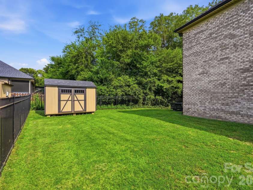 5361 Brickyard Terrace Court, Concord, NC 28027.  MLS# CAR4408847, YatesRealty ID 43910. Backyard