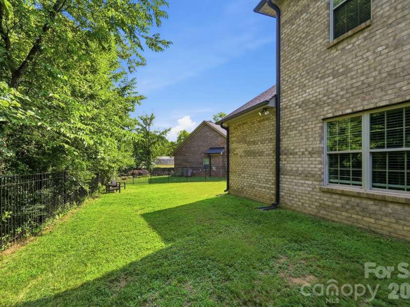 5361 Brickyard Terrace Court, Concord, NC 28027.  MLS# CAR4408847, YatesRealty ID 43910. Backyard