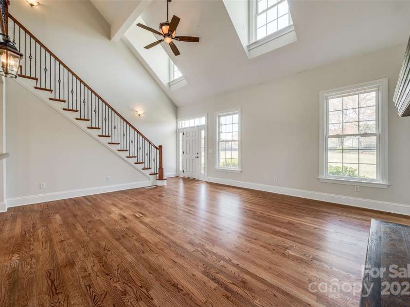 1790 Faires Road, Rock Hill, SC 29730.  MLS# CAR4235758, YatesRealty ID 4393. Lots of natural light and gorgeous refinished hardwood floors.