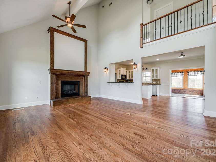 1790 Faires Road, Rock Hill, SC 29730.  MLS# CAR4235758, YatesRealty ID 4393. Soaring ceilings and grand fireplace.