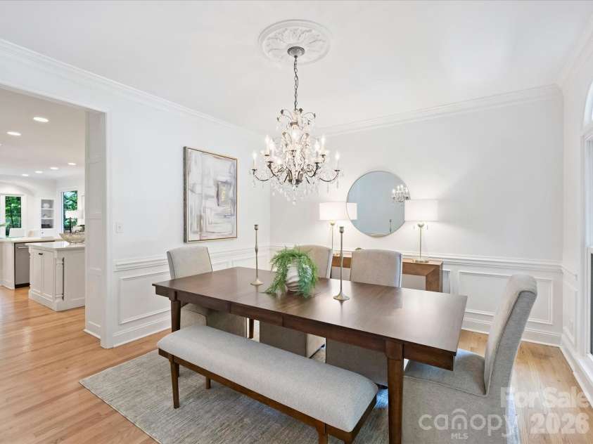 4610 Messian Court, Charlotte, NC 28210.  MLS# CAR4409979, YatesRealty ID 43934. Dining Room