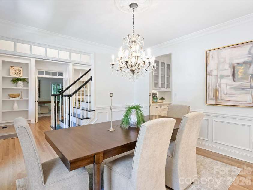 4610 Messian Court, Charlotte, NC 28210.  MLS# CAR4409979, YatesRealty ID 43934. Dining Room