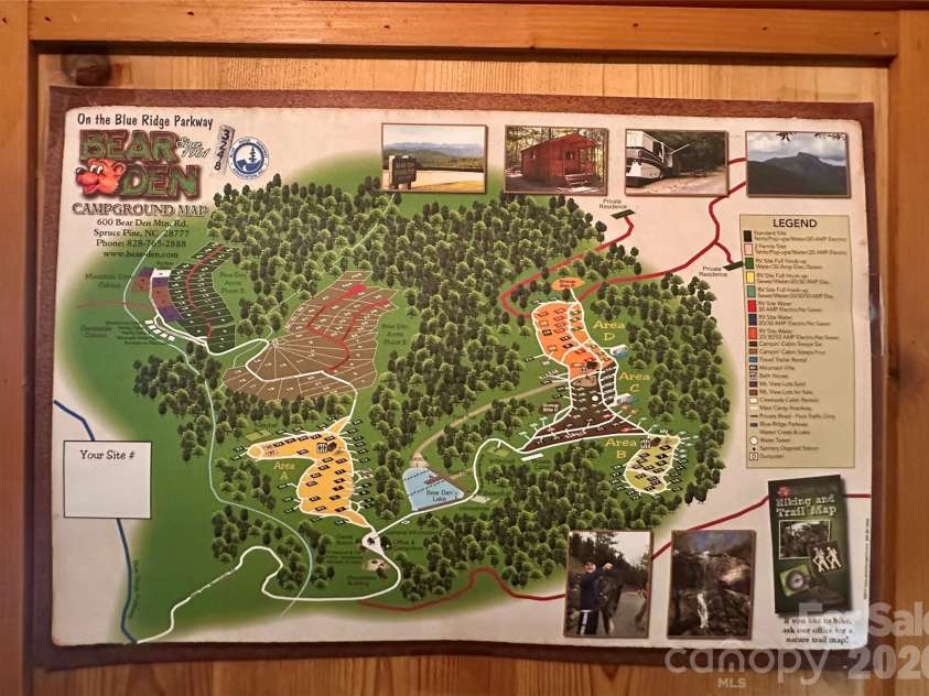 21 Bear Cub Drive, Spruce Pine, NC 28777.  MLS# CAR4410886, YatesRealty ID 43949. Map of Community