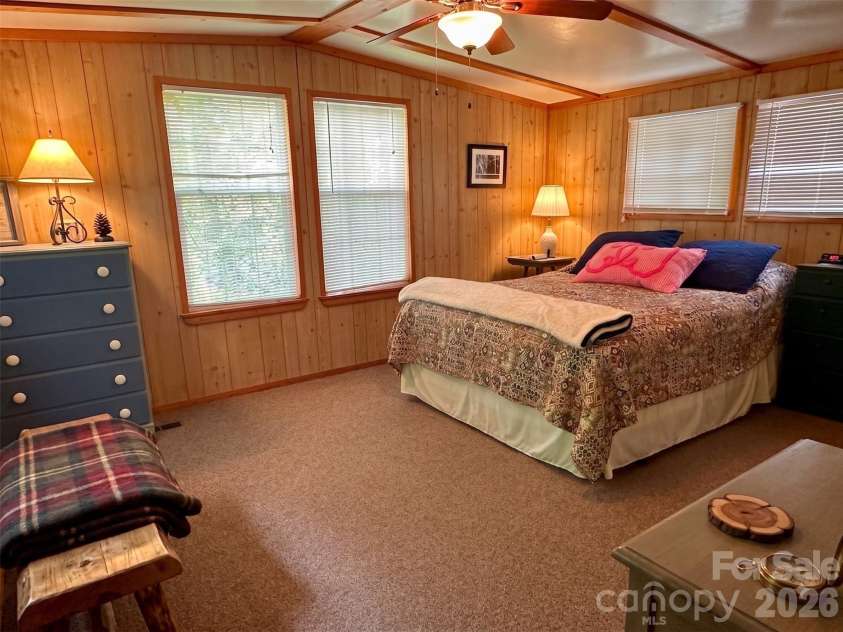 21 Bear Cub Drive, Spruce Pine, NC 28777.  MLS# CAR4410886, YatesRealty ID 43949. Master Bedroom