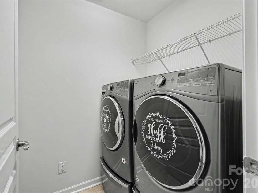 2447 Diplomat Lane, Charlotte, NC 28210.  MLS# CAR4411552, YatesRealty ID 43950. Laundry Room