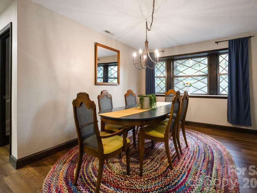 1754 Lake Tahoma Road, Marion, NC 28752.  MLS# CAR4411166, YatesRealty ID 43955. Dining room
