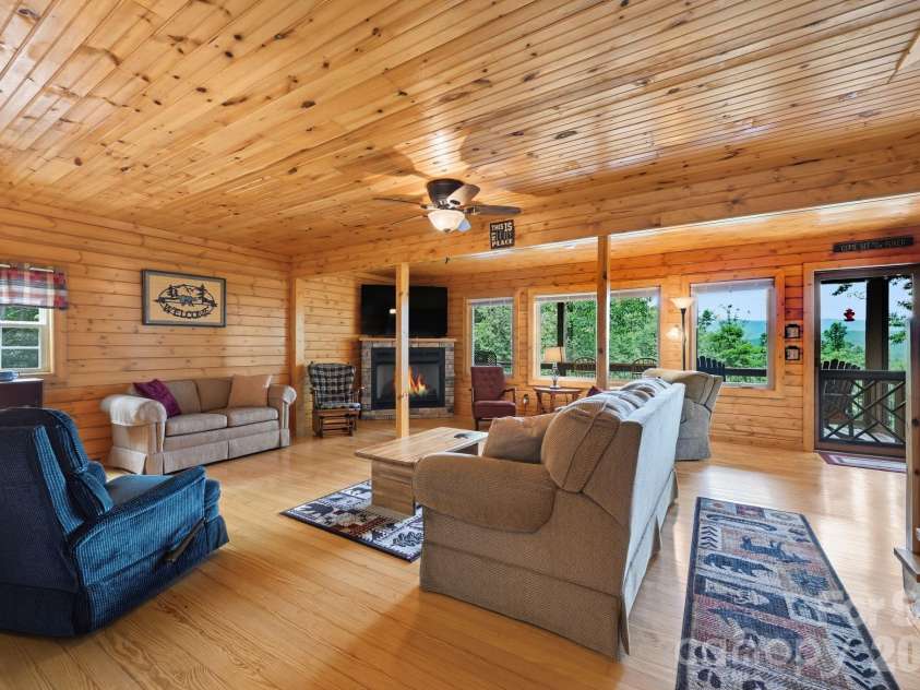 1987 Buck Mountain Road, Purlear, NC 28665.  MLS# CAR4394958, YatesRealty ID 43974. 