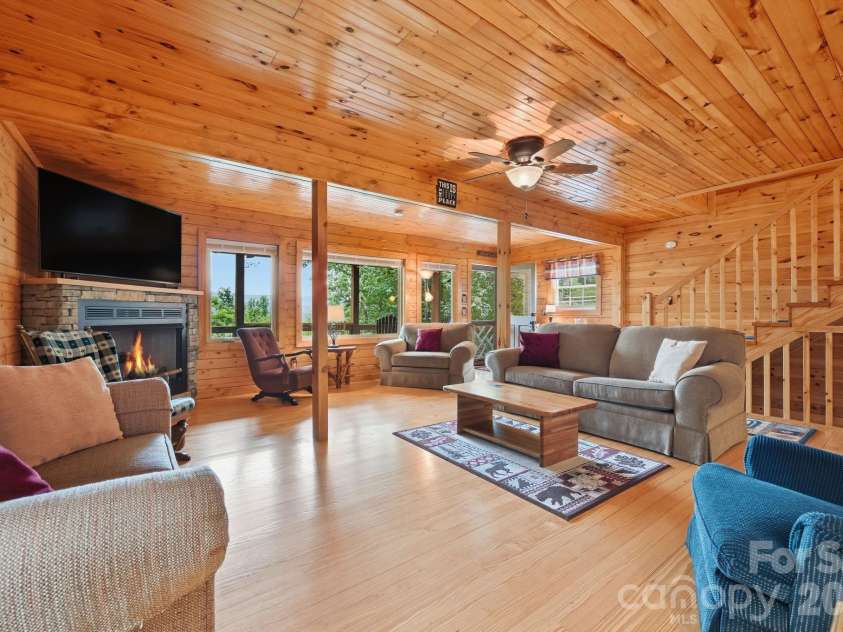 1987 Buck Mountain Road, Purlear, NC 28665.  MLS# CAR4394958, YatesRealty ID 43974. 