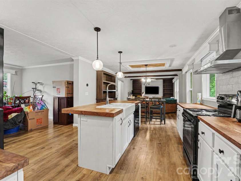 2998 Wilderness Trace, Claremont, NC 28610.  MLS# CAR4413940, YatesRealty ID 43985. Kitchen with Island