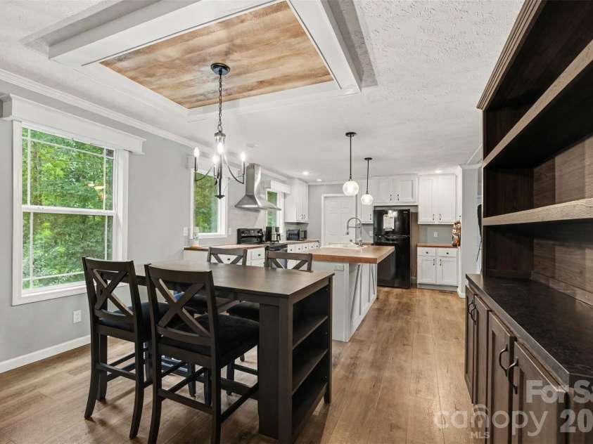 2998 Wilderness Trace, Claremont, NC 28610.  MLS# CAR4413940, YatesRealty ID 43985. Open Kitchen & Dining Area