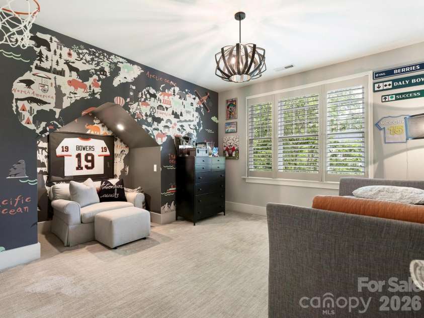 300 Plantation Place, Charlotte, NC 28209.  MLS# CAR4386127, YatesRealty ID 43992. Bedroom Four