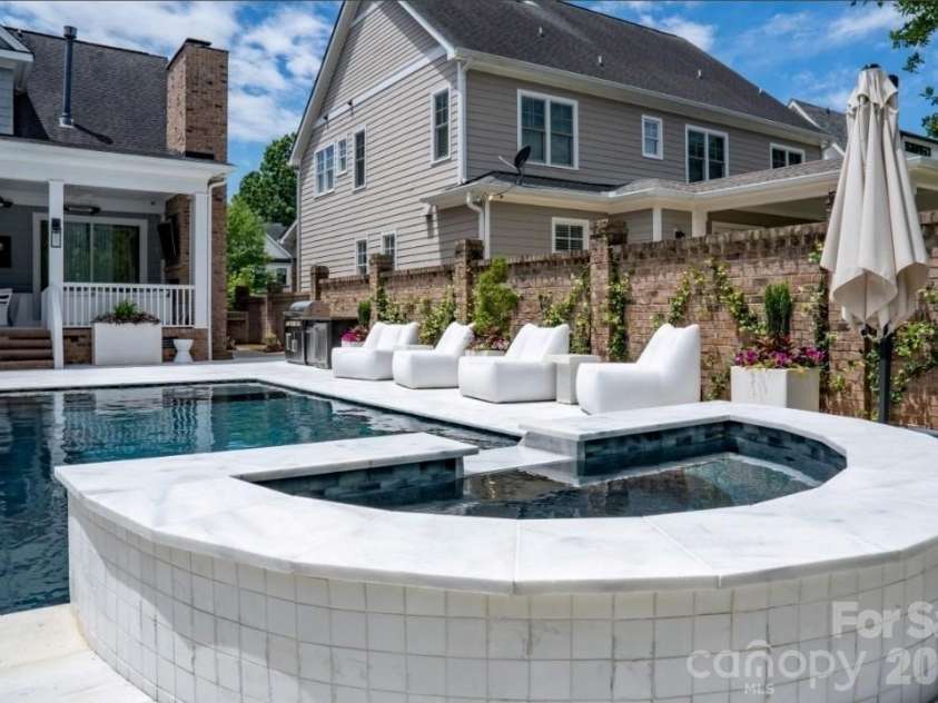300 Plantation Place, Charlotte, NC 28209.  MLS# CAR4386127, YatesRealty ID 43992. Pool
